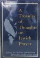 99178 A Treasury Of Thoughts On Jewish Prayer
